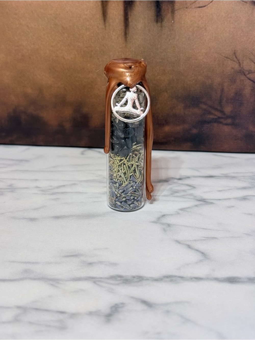 Grounding spell jar